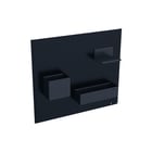 Geberit - ACANTO Toebeh./onderd. badkameraccessoires Magneetbord+Box Mat Zwart