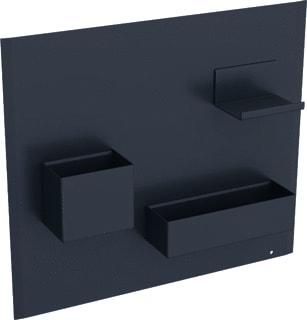 Geberit - ACANTO Toebeh./onderd. badkameraccessoires Magneetbord+Box Mat Lava