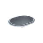 Geberit - VARIFORM Wastafel / Fontein varif wast ellipvorm 55x46