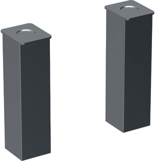 Geberit - RENOVA COMPACT Meubelvoet Comp Steunpoten Set