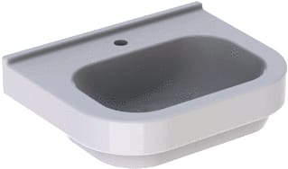 Geberit - 300 Basic Wastafel / Fontein Bas 60X47,5Cm M/Krgat