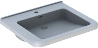 Geberit - 300 Comfort Wastafel / Fontein Com Sq 65X55 M/Kr&Ol W