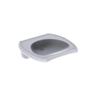 Geberit - 300 Comfort Wastafel / Fontein Vitalis 65X60 Z/Krgat