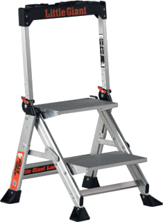 Altrex - Enkel Oploopbare Trappen Jumbo Step Trap Ladder 2 Tredn