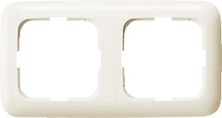 ABB Busch-Jaeger - SI Afdekraam schakelmateriaal Afdkrm 2V Creme Wit