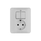 ABB Busch-Jaeger - SI Combinatie schakelaar/wcd Serie/Wcd 4310/5Euj
