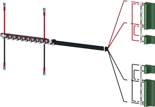 Siemens - Toeb./onderd. laagsp.-schakeltechn. 3kc8 voedngsset 2p 9833-6
