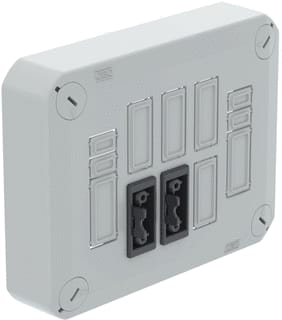 OBO - Deksel voor opbouwdoos wand/plafond Kabdsdeksel Stekerbaar