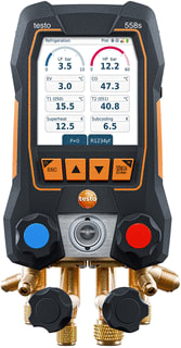 Testo - Mano-thermometer 558S Digit Manifold