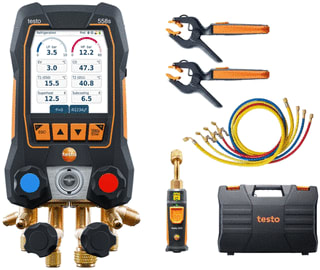 Testo - Testo 0564 2558 Smart vacuümset Druk, Temperatuur Met datalogger