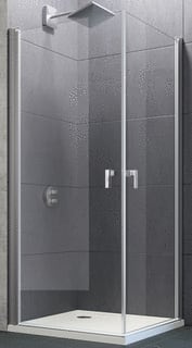 Hüppe - Douchedeur H2000 Zilver