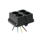 Attema - Cable-mate AK2-C4 Deksel voor opbouwdoos wand/plafond Dksl+Geint 4V-Contd