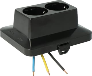 Attema - Cable-mate AK2-C2 Deksel voor opbouwdoos wand/plafond Dksl+Geint 2V-Contd