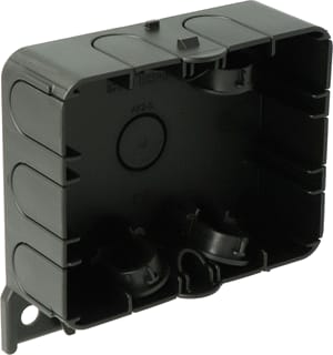 Attema - Consolidation Box Opbouwdoos wand/plafond Ak2-S Data Onderbak Zwart