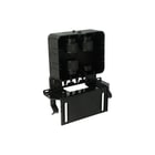 Attema - Cable-mate AK2-S Opbouwdoos wand/plafond Ak2-S/Gz Ip40 Zwart
