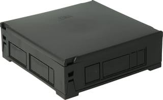 Attema - PD Opbouwdoos wand/plafond Platte Doos Zwart