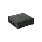 Attema - PD Opbouwdoos wand/plafond Plat Ds 3X3P+Aansldraad Zw
