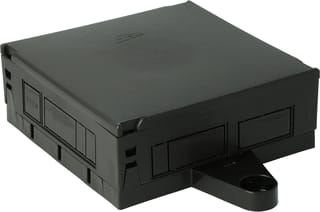 Attema - Multi PD Opbouwdoos wand/plafond Ds Enkelv Leeg Zw