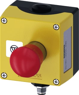 Siemens - Drukknopkast compleet encl metal 1 ctrl point