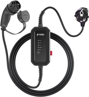Ratio Electric - Mobi Box Oplaadpunt elektr. voer-/vaartuig Mobiele Lader T2 5M