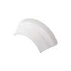 NoShow - Ventilatieventiel Hoekafsluit Ø125Mm Wit