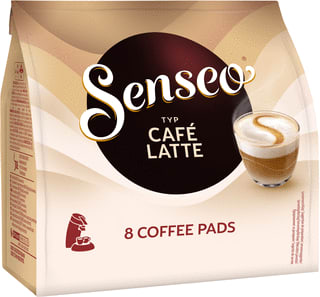 Douwe Egberts - drank/levensmiddelen SENSEO PADS CAFÉLATTÉ PK8PK