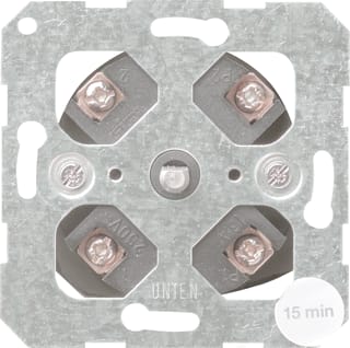 Gira - Basisunit Timer voor schakelmateriaal Timer 15 Minuten Basis