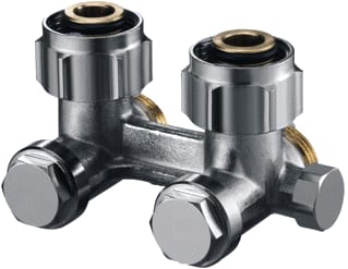 Oventrop - Multiflex F H-onderblok 1015944