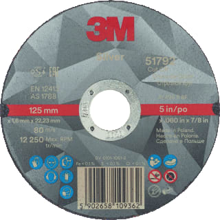 3M - Silver Slijpschijf Slvr Slpsch 125X1.6X22.23