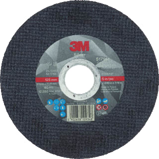 3M - Silver Slijpschijf Slvr Drslpschf 125X1X22.23