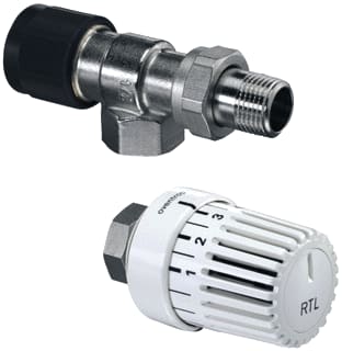 Oventrop - Uni RTLH Radiatorafsluiter 1028364
