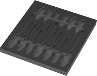 Wera - Gereedschapskist/-tas 9814, 344 x 30 x 392 mm