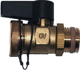 Oventrop - Optiflex Vul- en aftapkraan V&A Kr Zond.Tule 1/2 Dn15