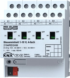 Jung - Dimmer Stuureenheid 1-10V 4V