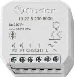 Finder - YESLY Schakelactor bussysteem Actor 2M 6A 230Vac