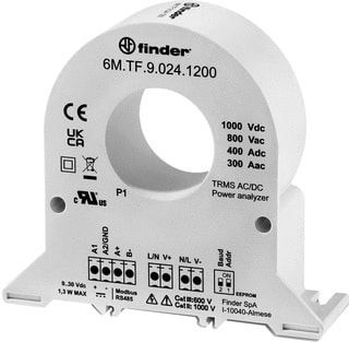 Finder - 6M Elektriciteitsmeter Power Analyzer 300/400A