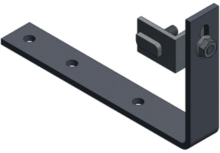 Van der Valk - ValkPitched Clamp Zonnepaneel - dak-/gevelbevestiging Rvs Bitumen Dakhaak Twist