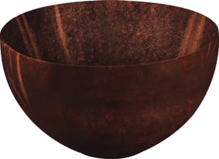 Looox - Sink Raw Small Wastafel / Fontein Wastfl Cr S D23 Rust