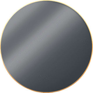 Looox - Gold Line Spiegel Spiegl D100