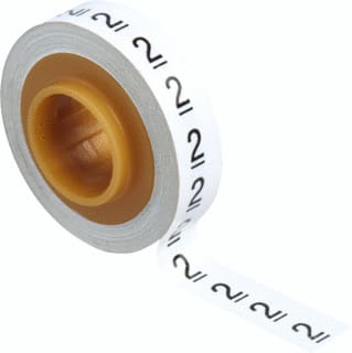 3M - ScotchCode SDR Kabel-/adercodering Markeringstape "2"Sdr-2 Br