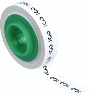 3M - ScotchCode SDR Kabel-/adercodering Markeringstape"3" Sdr-3 Br