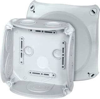Hensel - ENYCASE Opbouwdoos wand/plafond Kabelds Ip66 130X130X77