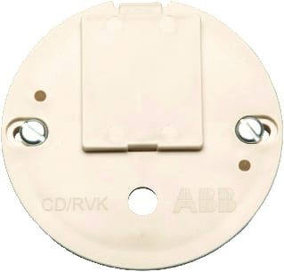 ABB - Hafobox C Deksel voor inbouwdoos wand/plafond Cends Deksl Rond Haak Krns