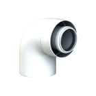 Cox Geelen - Connext X3 Concentr. RGA/LTV hulpstuk 2 aansl. Bocht 87Gr 60/100 Pps/Pp