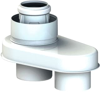 Cox Geelen - Connext X3 Rookgas/luchttoevoercollector Adaptr 80/80-60/100 Pps/Al