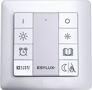 ESYLUX - Push Button Tastsensor bussysteem X8 Cr Elc