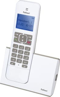 Profoon - Draadloze telefoon dect telefoon wit/taupe