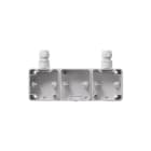 Gira - Spatwaterdicht opbouw Opbouwbak inbouwschakelmateriaal Bodemdeel 3Voud 2Xm20 Wd