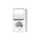 Jung - AP600 Combinatie schakelaar/wcd Comb Wcd Ra Serie Opb