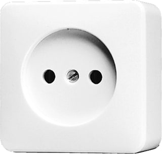 Jung - AP600 Wandcontactdoos (WCD schakelmat.) Wcd 2P Opb Xd Wt